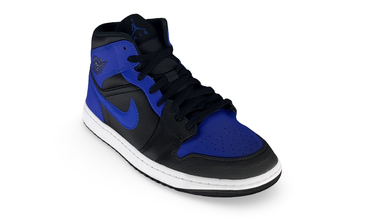 Jordan 1 Mid Hyper Royal 2021 for Sale | Authenticity Guaranteed 