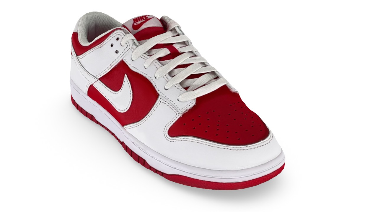 red dunks low