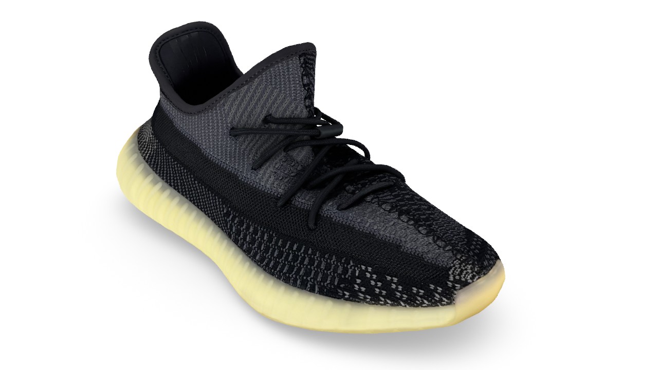 Yeezy black sale and yellow