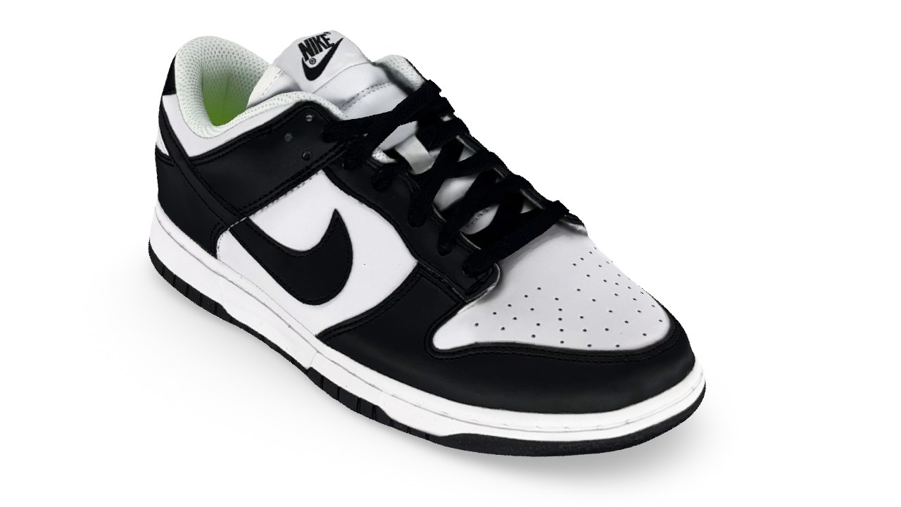 【新作☆】NIKE WMNS DUNK LOW WHITE/BLACK 24.5cm スニーカー