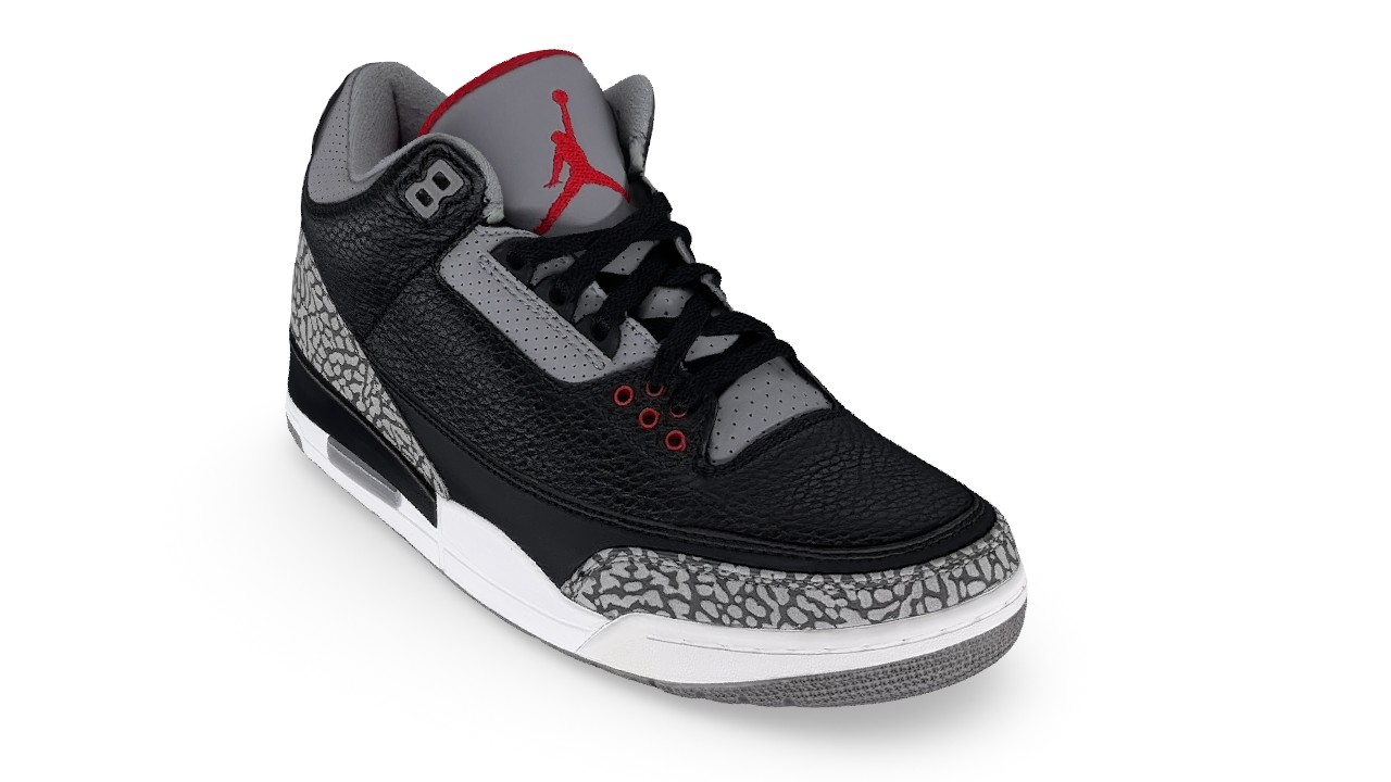 Jordan 3 Retro OG Mid Black Cement