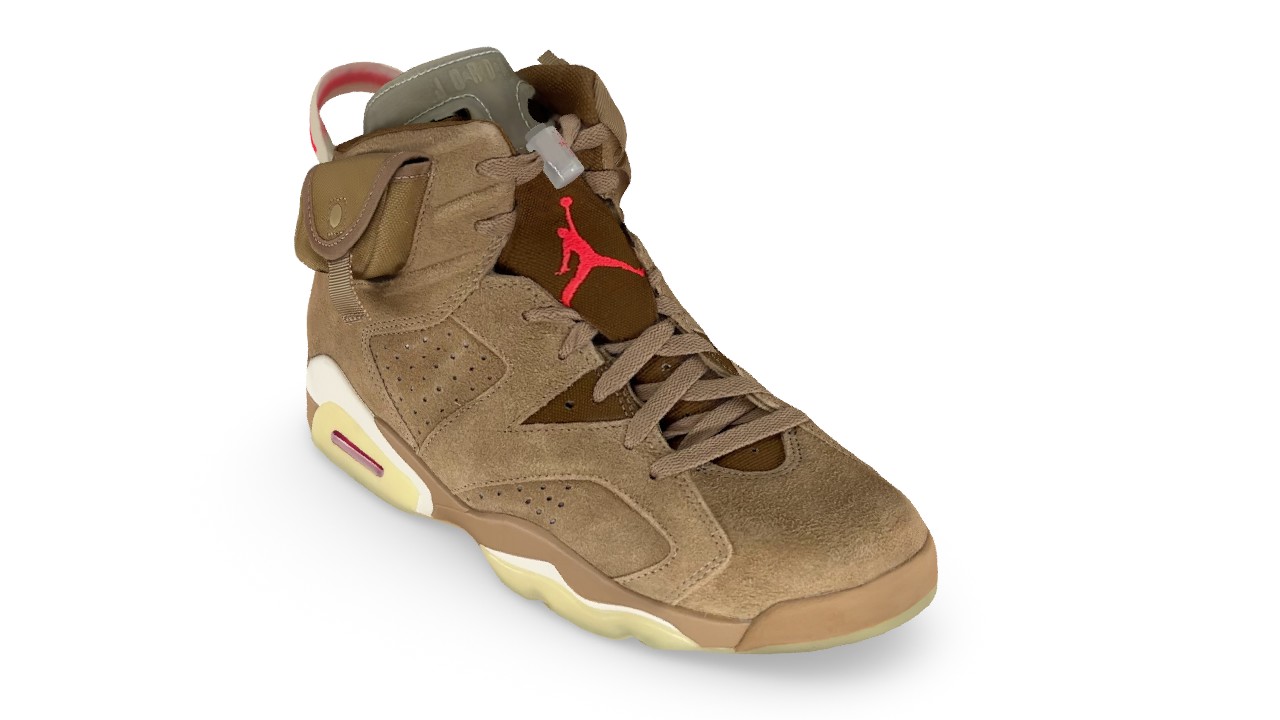 Jordan 6 Retro x Travis Scott Mid British Khaki