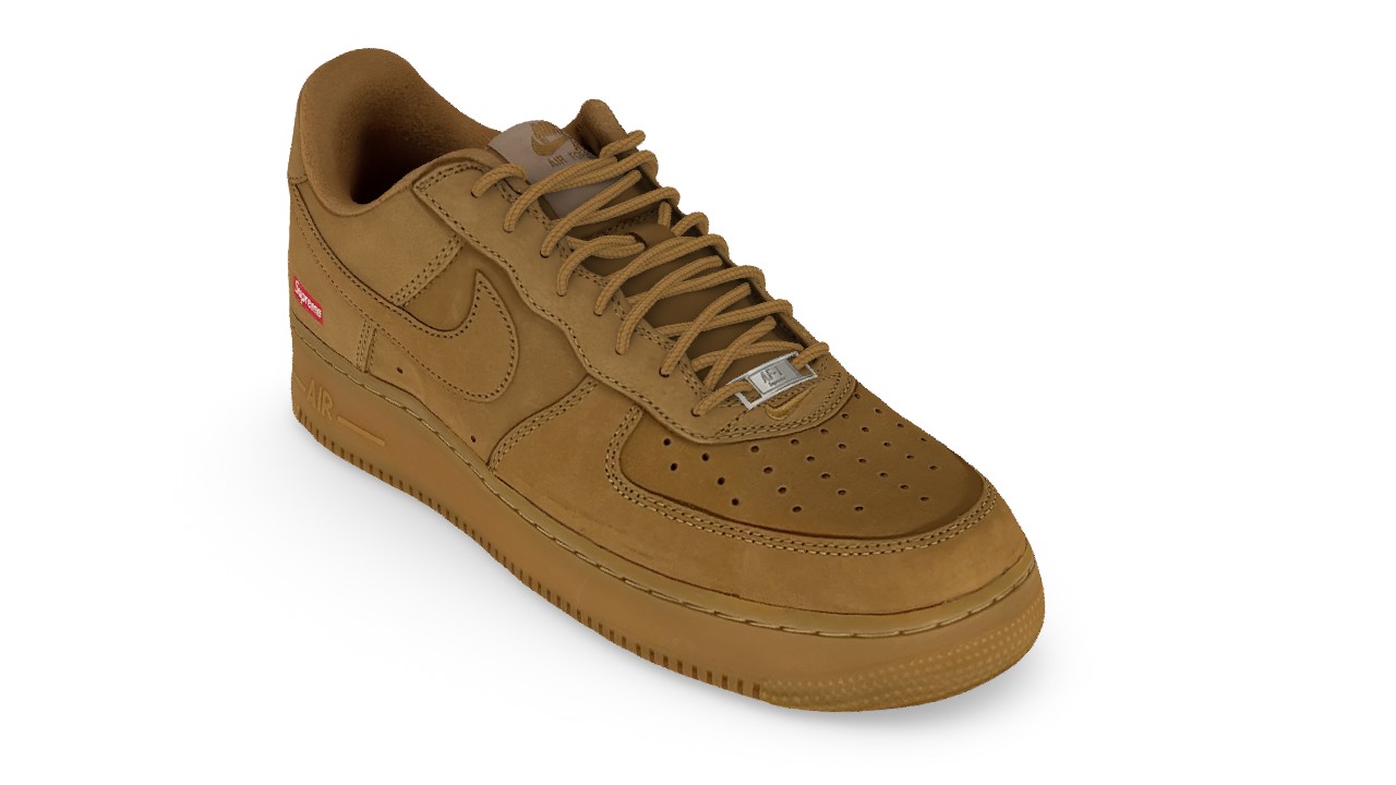 Nike Air Force 1 Low SP x Supreme Wheat 2021 - DN1555-200
